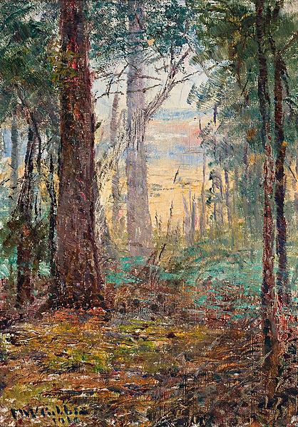Frederick Mccubbin Forest Macedon China oil painting art
